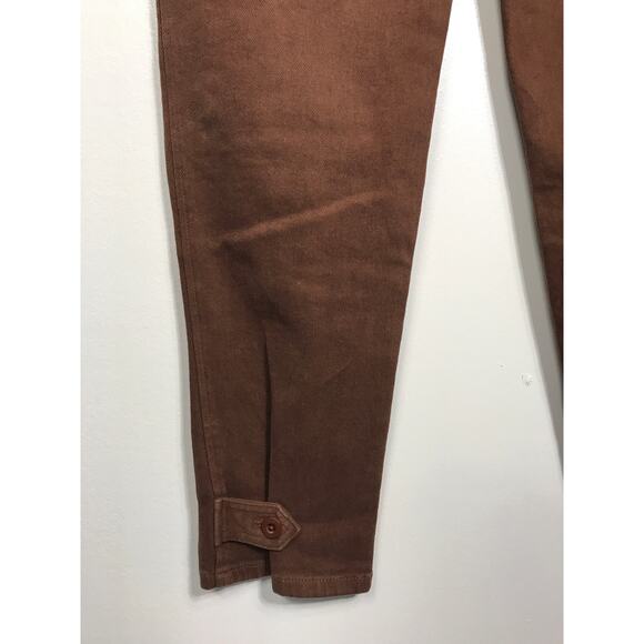 Wilfred Free Aritzia Brown Modern Cargo Pants 6 Utility Pockets Cooler Weather - Picture 10 of 14